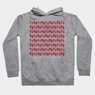 Oak Leaves Pattern (Red) Hoodie